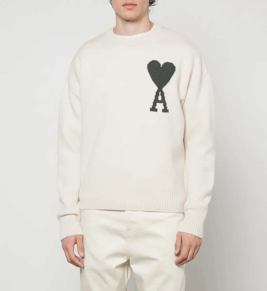 AMI x Coggles 爱心logo毛衣