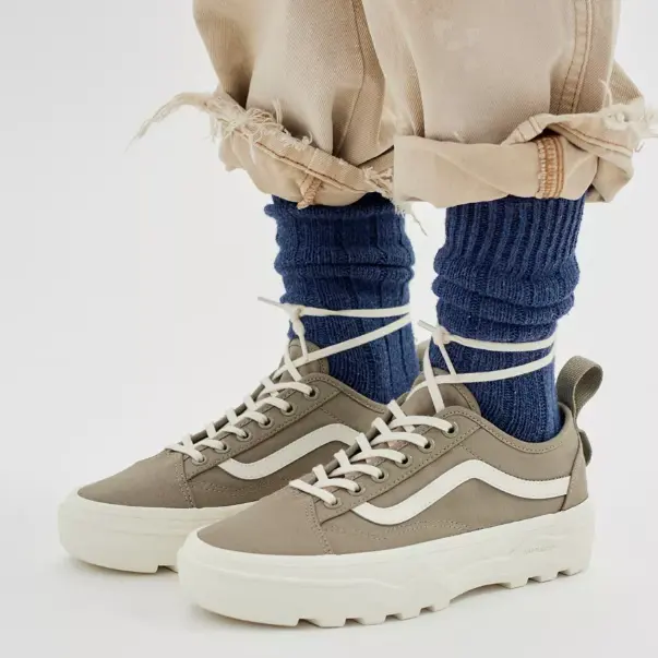 双色可选！Vans 万斯 Old Skool WC 中性款厚底鞋