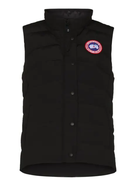 Canada Goose Freestyle 黑色羽绒马甲