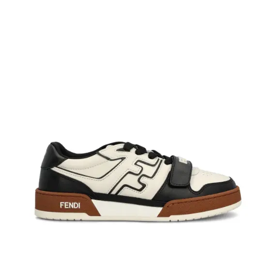 Fendi Match 黑白低帮运动鞋