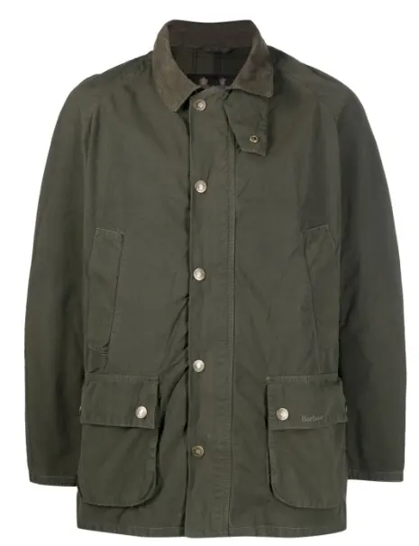 Barbour 宽领衬衫式夹克