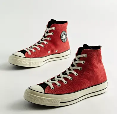 Converse Chuck 70 红色高帮帆布鞋