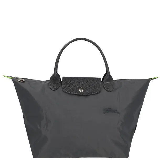 仅剩1件！Longchamp 珑骧 Le Pliage 中号托特包 灰色