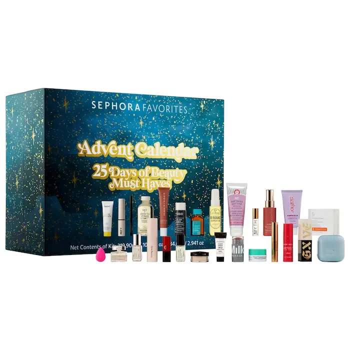 Sephora Favorites 25天美妆日历（含：Rare Beauty、Armani、Chloé 等）