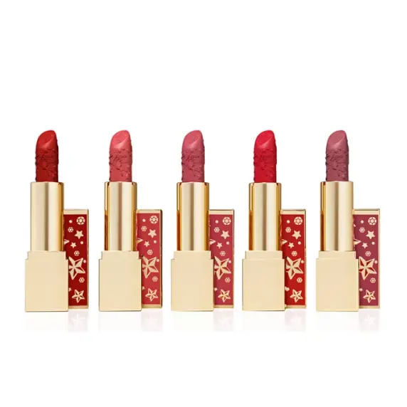上新！ESTÉE LAUDER 雅诗兰黛 Stellar 唇膏5件套 圣诞限定套装 价值$180