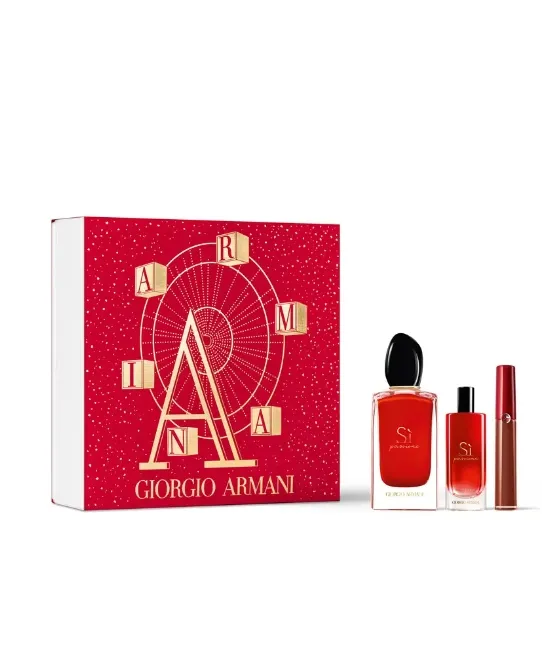 ARMANI Si Passione 香氛唇釉套装(EDP100ml+15ml+唇釉209)