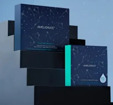 Ameliorate UK：去鸡皮明星好物 入果酸身体乳、去痘膏、焕肤精华 圣诞套装