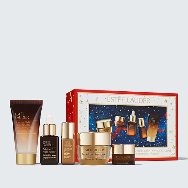 送正装！Estee Lauder 雅诗兰黛 夜间修复护肤套装 价值$104