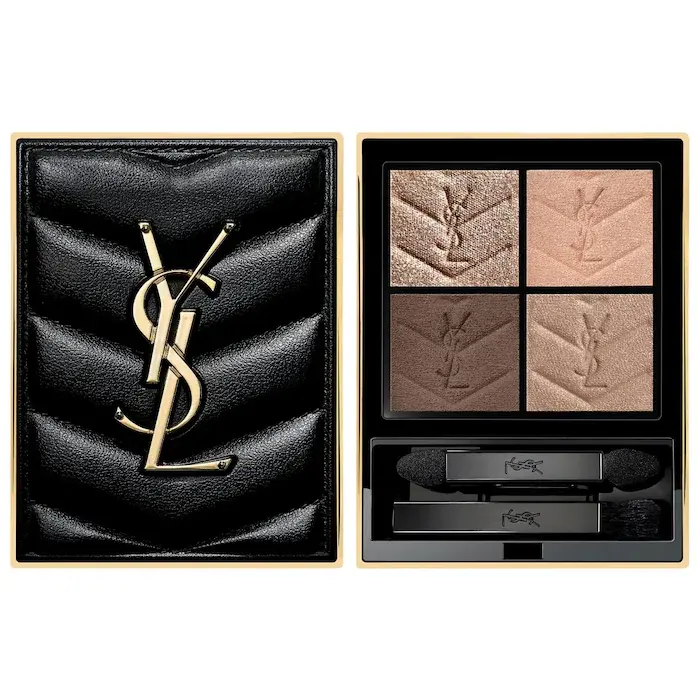 色号全！YSL 圣罗兰四色皮革眼影 #100 Stora Dolls