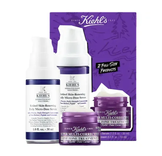 Kiehl's 科颜氏 视黄醇精华+紫坡眼霜2件套