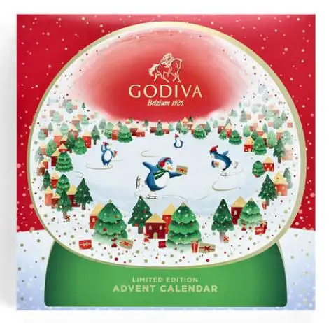 Godiva 2023年款巧克力日历礼盒