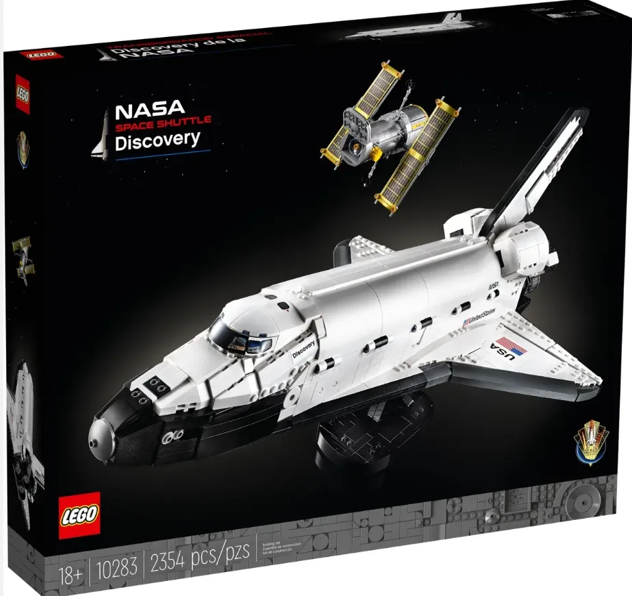 LEGO 乐高 Icons NASA 太空飞机 Discovery 10283 成人模型搭建套装