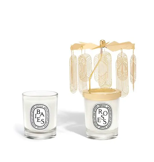 美站好价！Diptyque 走马灯Baies莓果+玫瑰双蜡烛套装