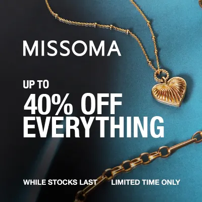 Missoma 官网：2023黑五 全场首饰闪促