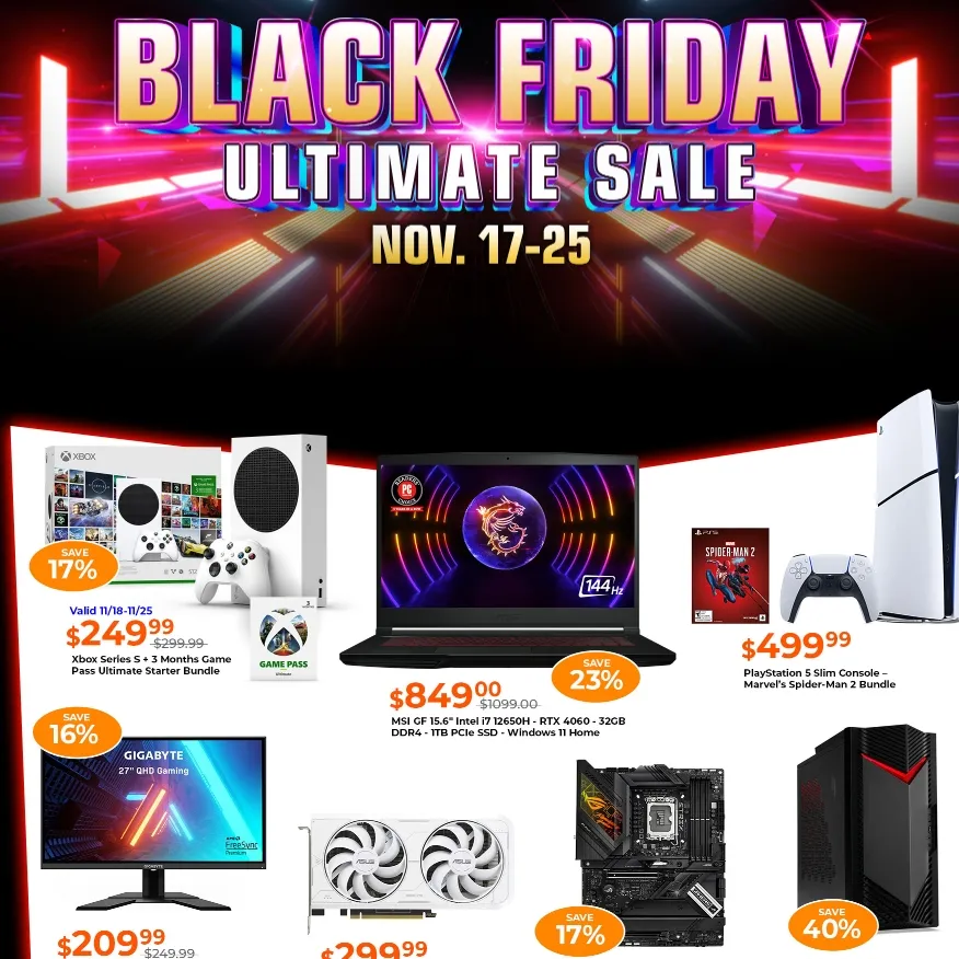 Newegg.com：2023黑五开启！电器热卖
