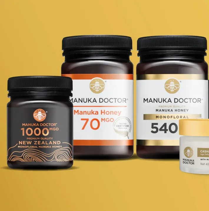 Manuka Doctor 英站：麦卢卡蜂蜜热卖 55MGO£6、30MGO超大瓶£17