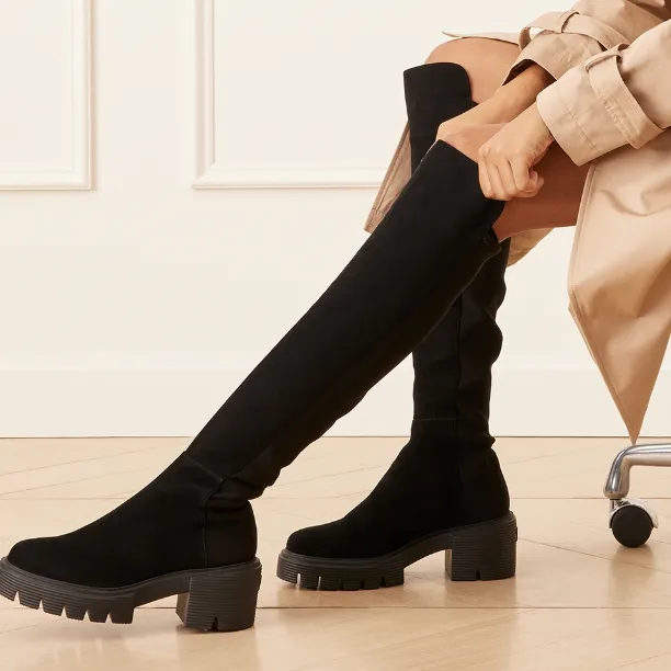 Stuart Weitzman 英站：2023黑五大促 当季过膝靴、及踝靴等