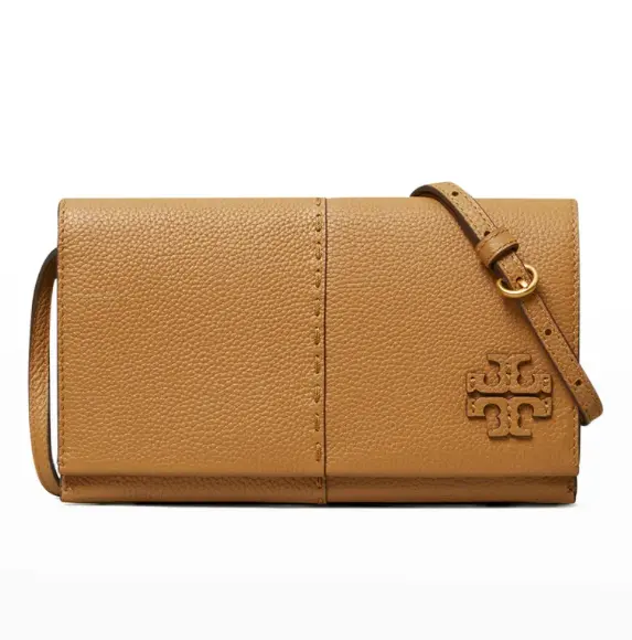 Tory Burch McGraw 皮革斜挎包