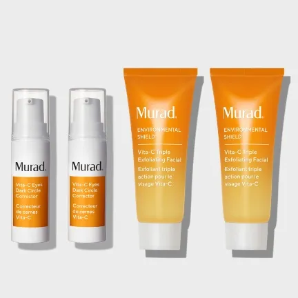 满送正装！Murad 慕拉得 90天黄金VC美白7件套（价值$266）