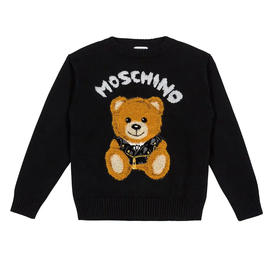 MOSCHINO Black Teddy Bear 泰迪熊卫衣