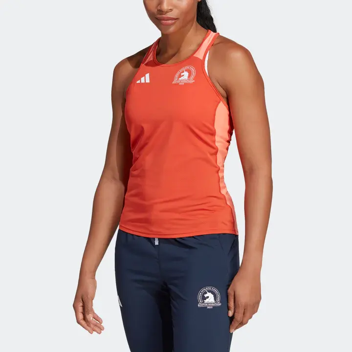 Adidas 阿迪达斯 Boston Marathon 2023 女士无袖上衣