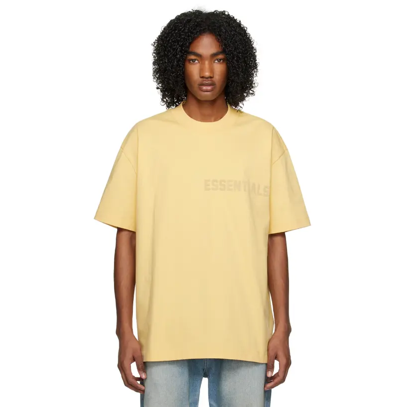 ESSENTIALS SSENSE 独家发售黄色 T 恤