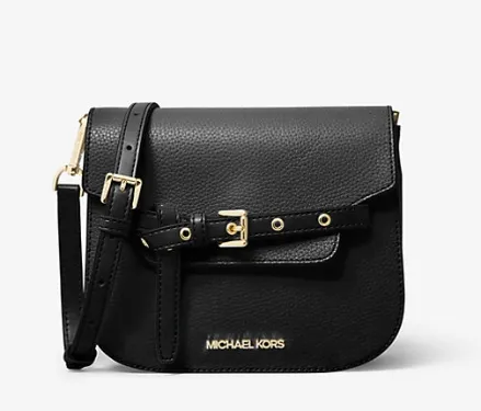 Michael Kors Emilia 皮革马鞍小号斜挎包 多色