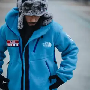 The North Face 北面 六国穿越南极复刻款 男士抓绒夹克NA72235