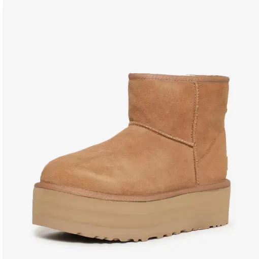 小降！UGG Classic Mini 厚底雪地靴