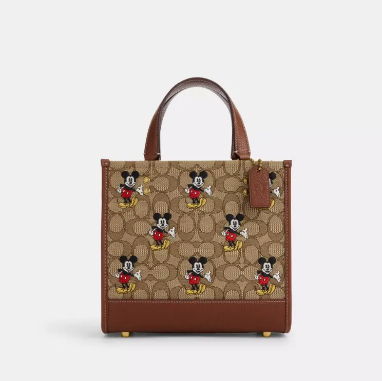Disney X Coach Dempsey Tote 22 米奇托特包