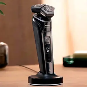 Philips 飞利浦 9000旗舰系列S9987/59 干湿两用电动剃须刀 带清洁桶+修剪器