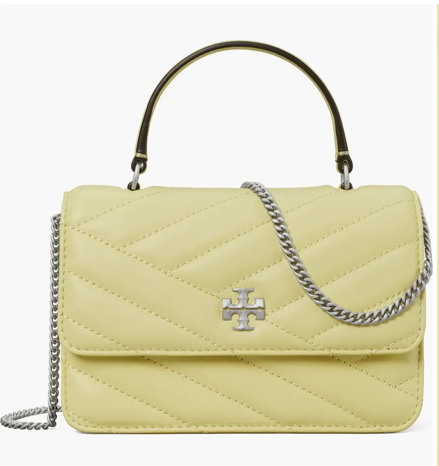 TORY BURCH 汤丽柏琦 Mini Kira Chevron手提斜挎钱包