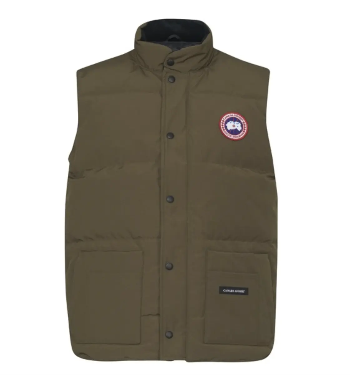 Canada Goose 大鹅军绿 Fressetyle 羽绒马甲