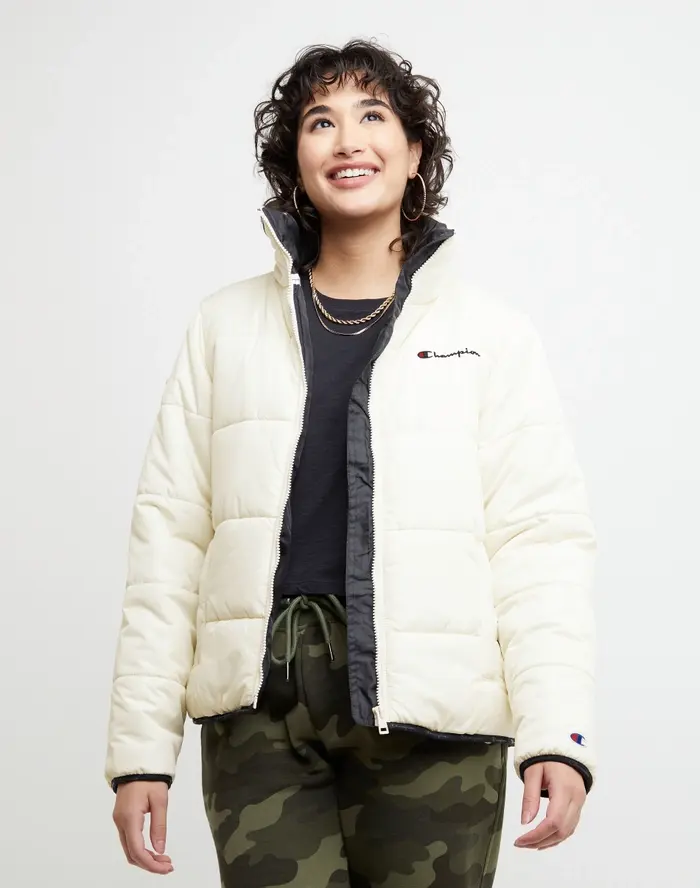 Champion 冠军 Puffer 面包夹克