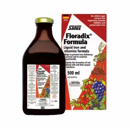 上新！Floravital 铁元 补铁铁剂铁元素调节气养血口服液 500ml