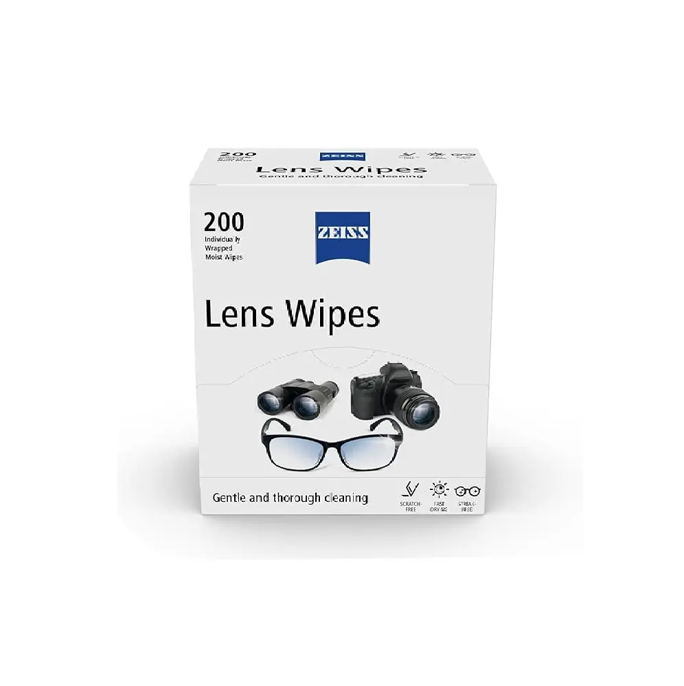Zeiss 蔡司 镜头镜片清洁湿巾/擦镜纸200张