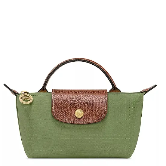 满$100返$25礼卡！Longchamp 珑骧 Le Pliage Original 系列饺子包 苔藓绿