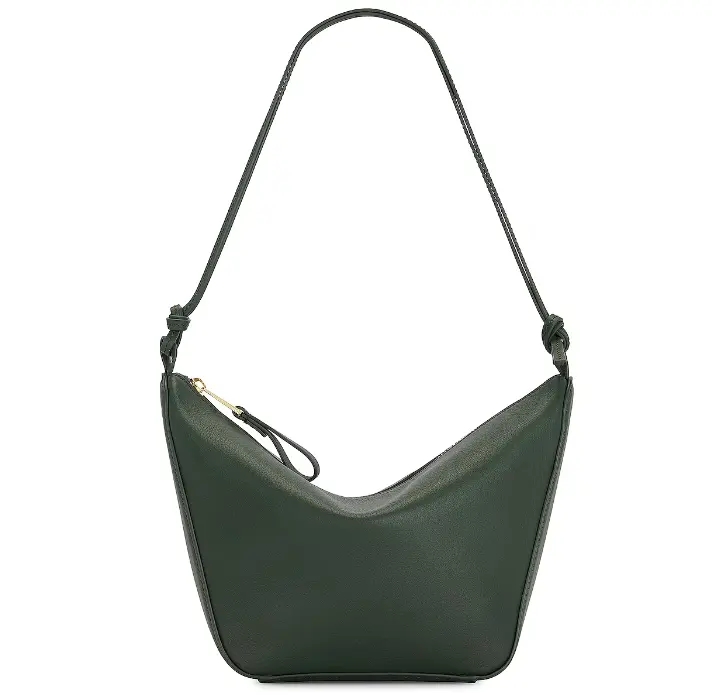 LOEWE 墨绿色 Hammock Mini 手提包