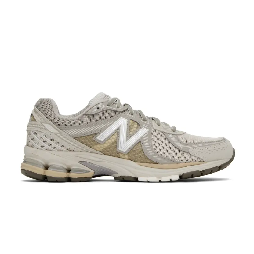 NEW BALANCE 灰褐色 860V2 运动鞋