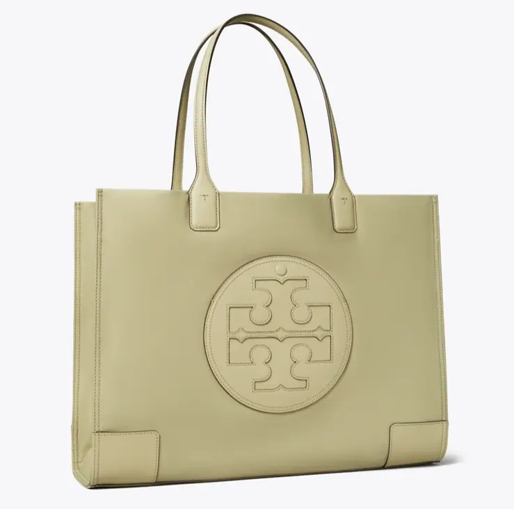 Tory Burch ELLA 灰绿色托特包