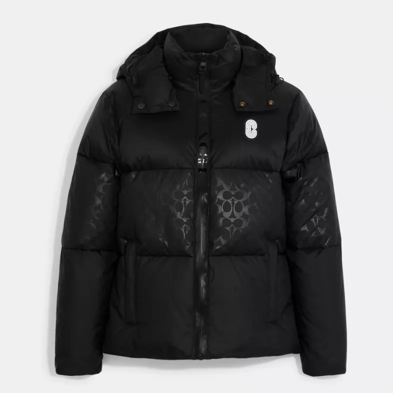 COACH 蔻驰 Colorblock Down 羽绒夹克