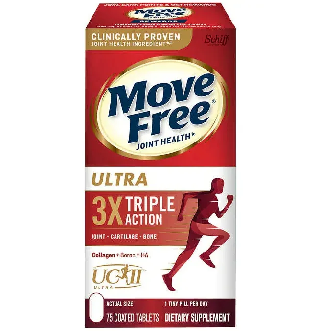 Move Free 白瓶骨胶原维骨力 75粒