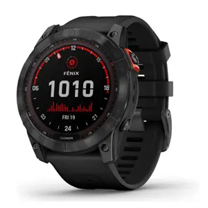 Garmin 佳明 fenix 7x 太阳能GPS多功能智能手表 石墨灰精英版