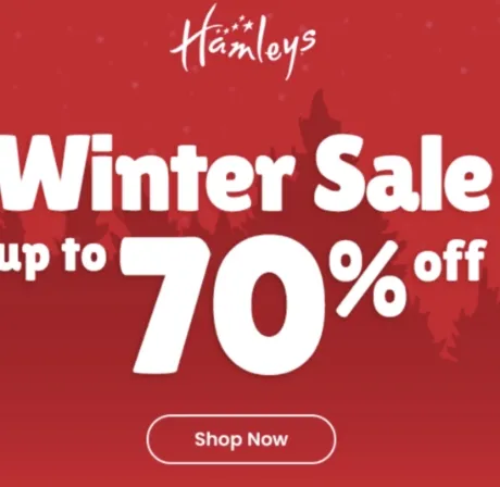 Hamleys：毛冬季大促 入 Jellycat、Lego