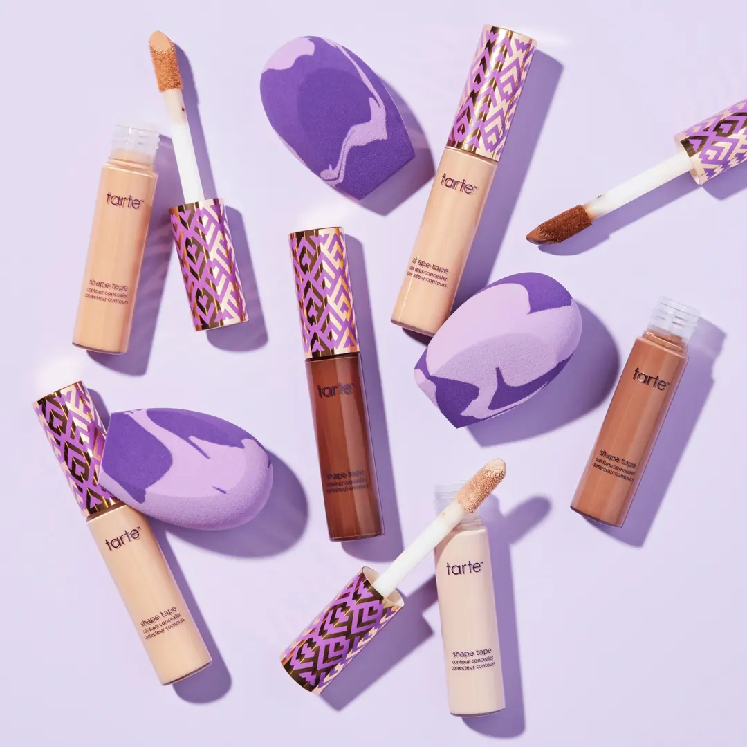 QVC：精选 Tarte 美妆专区 抢果冻唇釉、遮瑕膏、超长睫毛膏套装