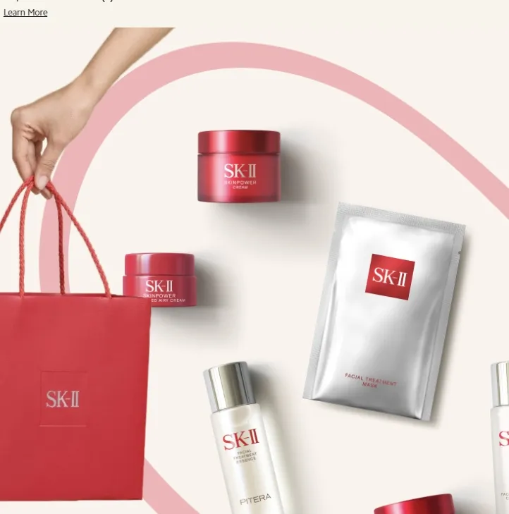 SK-II：推荐亲友下单 入精华露、大红瓶