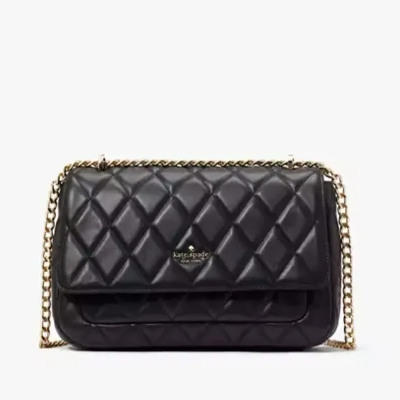 Kate Spade Outlet Carey 中号翻盖链条包