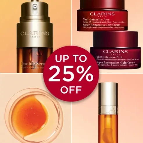Clarins：亲友特卖会！全场护肤热卖
