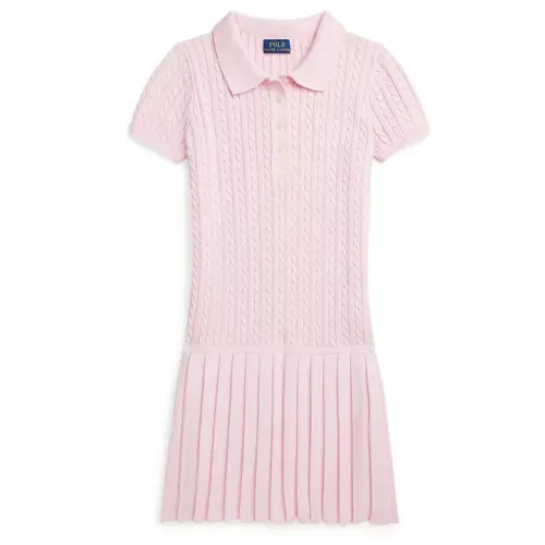 POLO RALPH LAUREN 拉夫劳伦 大童款 Mini-Cable 针织连衣裙
