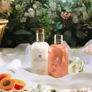 Molton Brown US：精选洗护促销 茉莉玫瑰身体护理套装$55